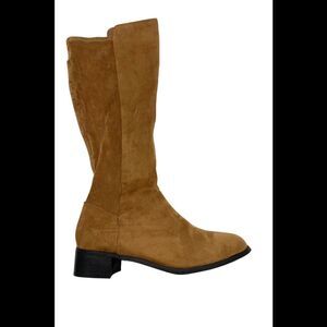 Masseys Women's Molly Tall Shaft Boot Gingerbread - Wide